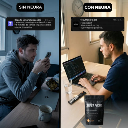 Antes y despues con NEURA